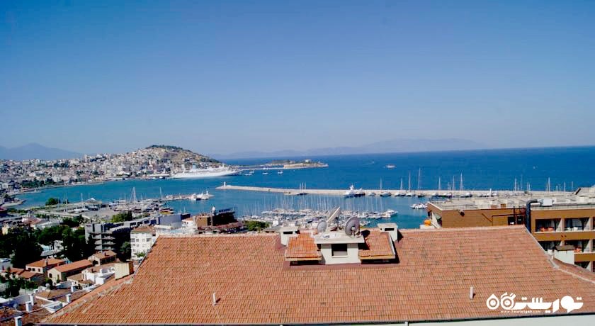 چشم انداز دریا از هتل